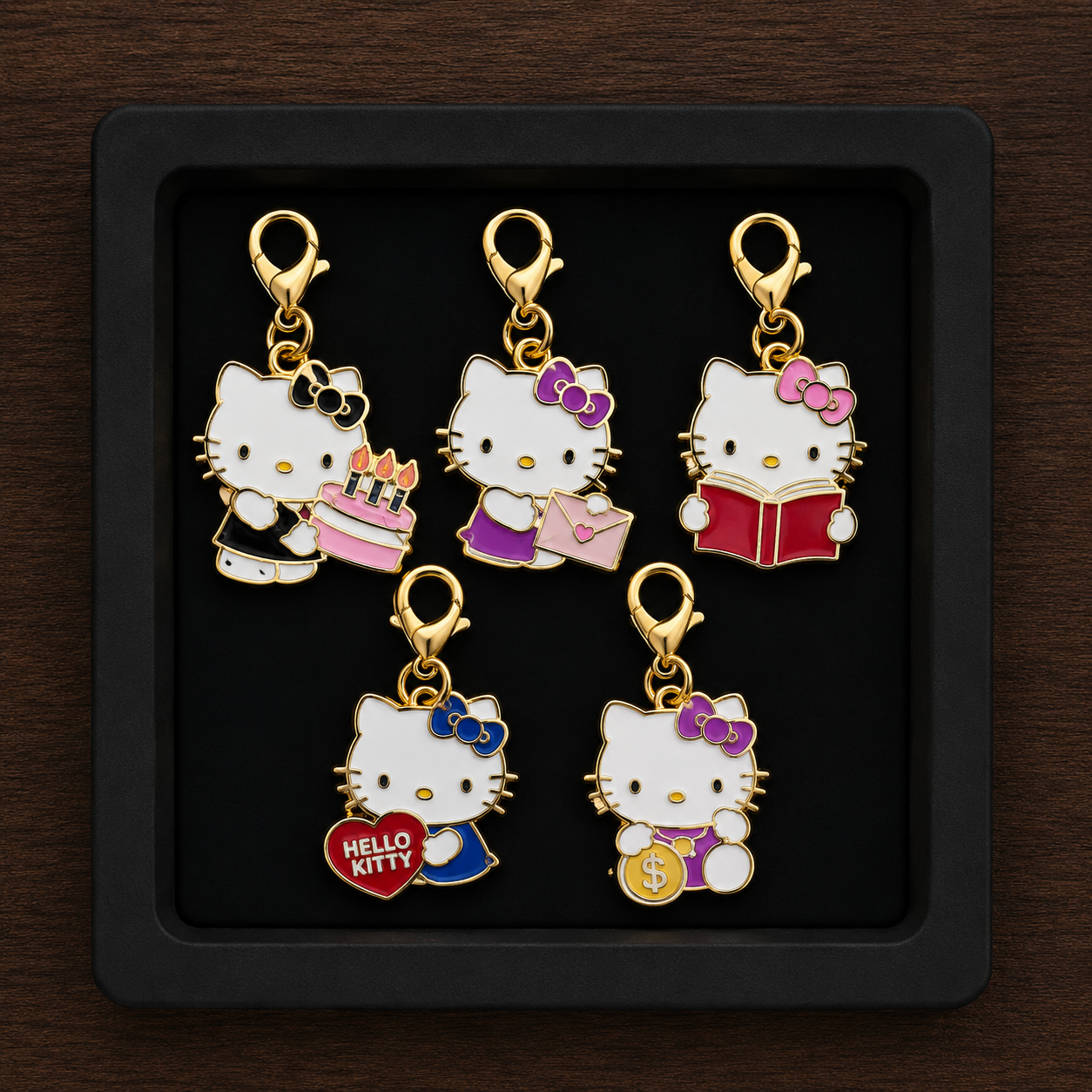 Not A Cat Stitch Marker Set (5 markers per set)