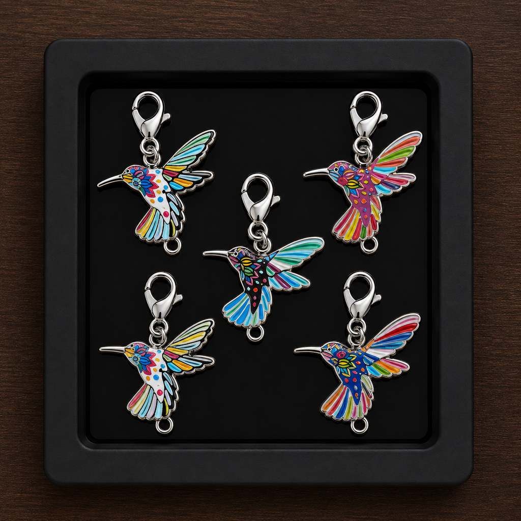 Wonder and Whim Stitch Marker Set (5 markers per set)