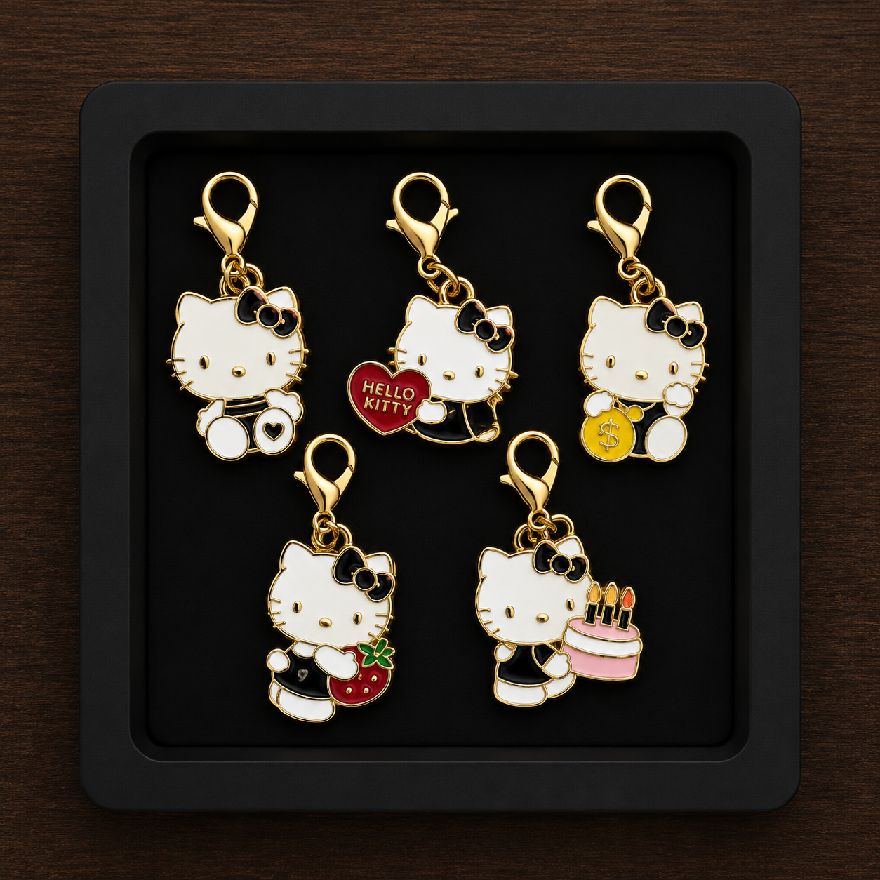Not A Cat Stitch Marker Set (5 markers per set)