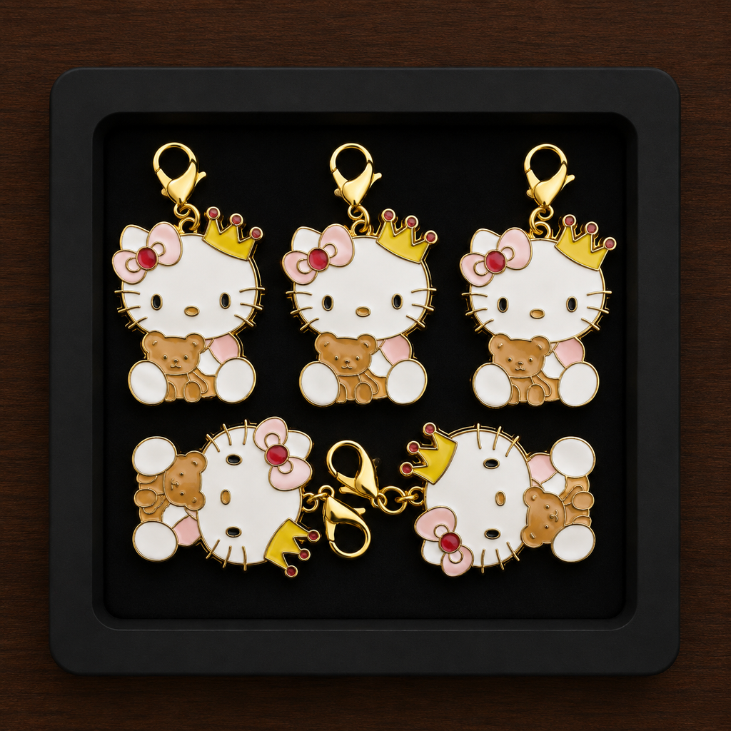 Not A Cat Stitch Marker Set (5 markers per set)