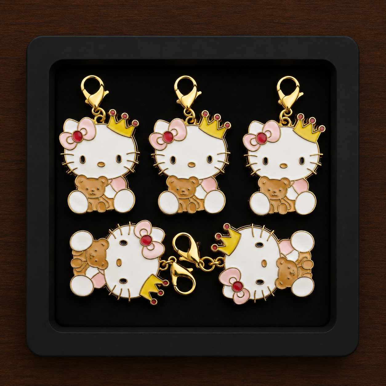 Not A Cat Stitch Marker Set (5 markers per set)