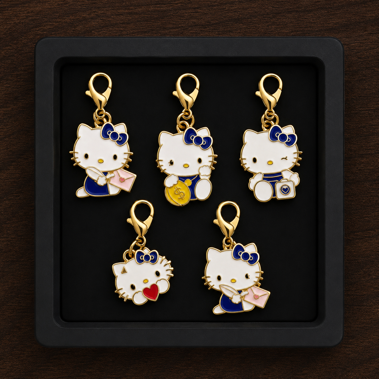 Not A Cat Stitch Marker Set (5 markers per set)