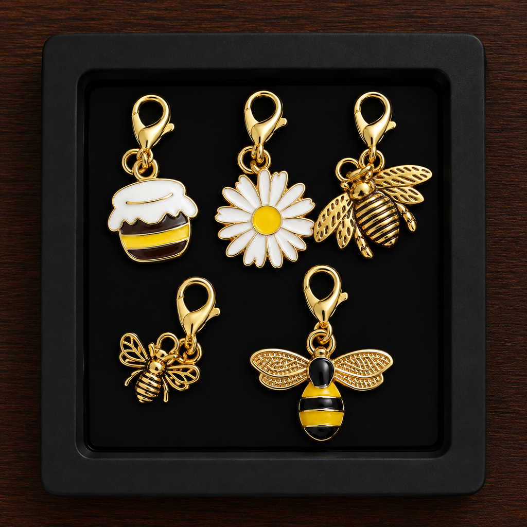 Wonder and Whim Stitch Marker Set (5 markers per set)