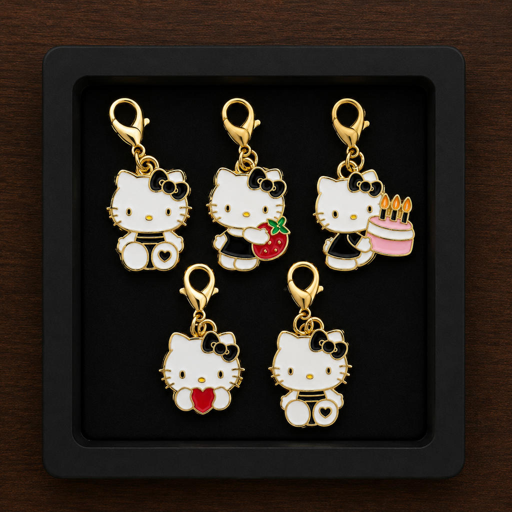 Not A Cat Stitch Marker Set (5 markers per set)