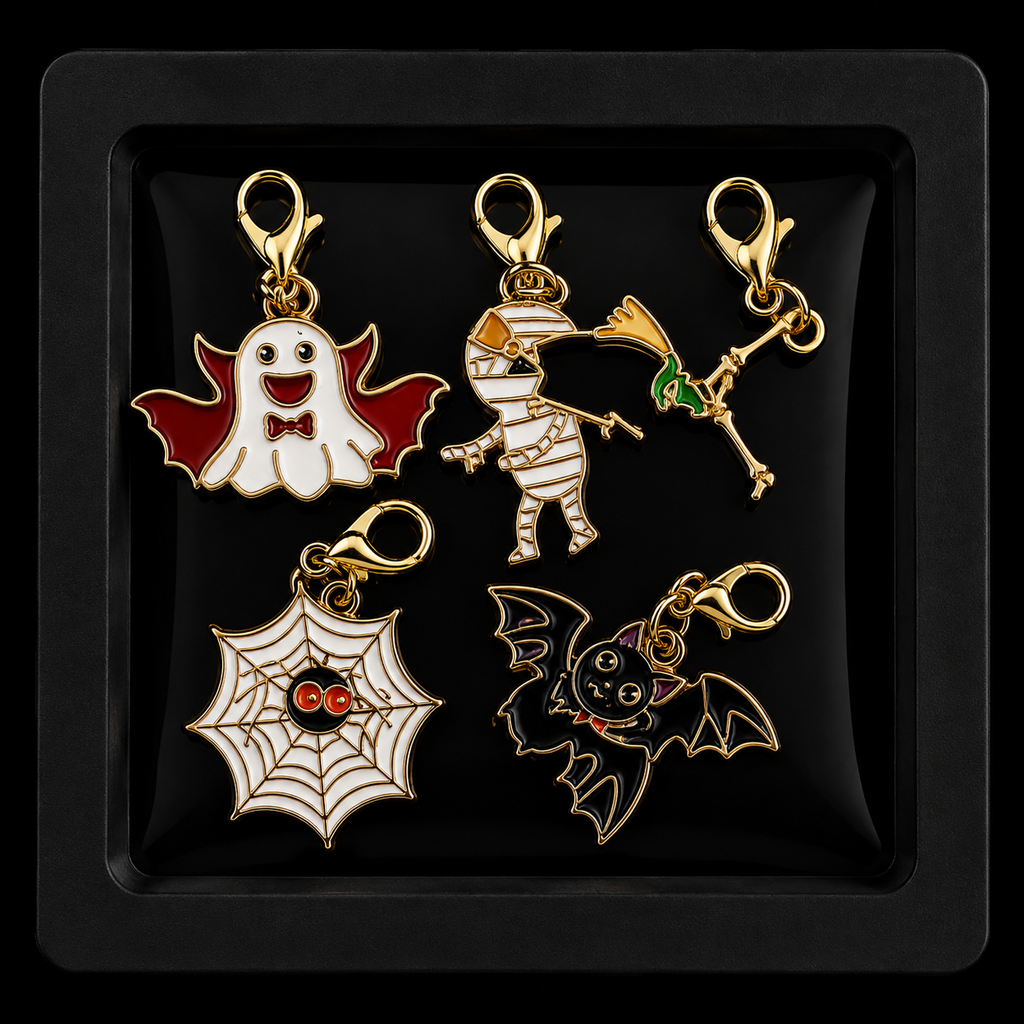 Spooky Season Stitch Marker Sets (5 markers per set)