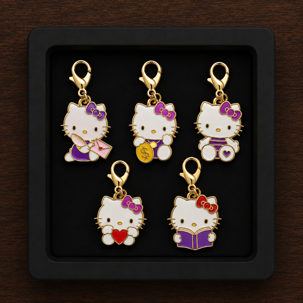 Not A Cat Stitch Marker Set (5 markers per set)