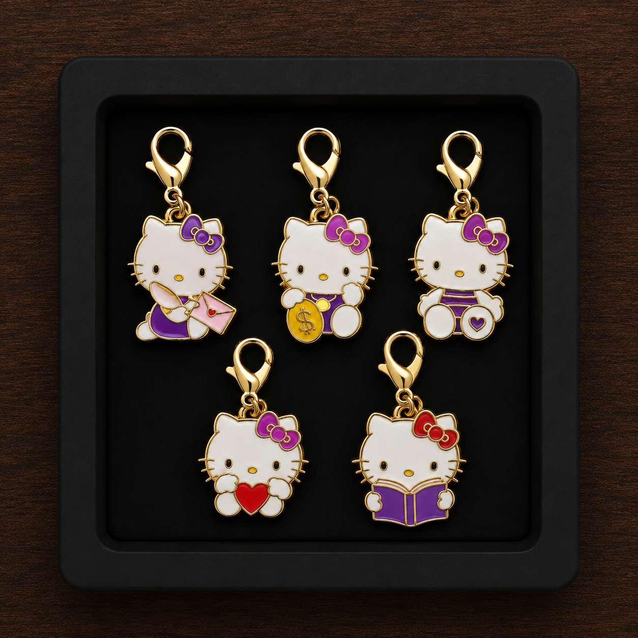 Not A Cat Stitch Marker Set (5 markers per set)