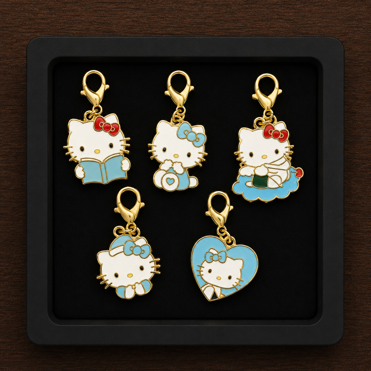 Not A Cat Stitch Marker Set (5 markers per set)