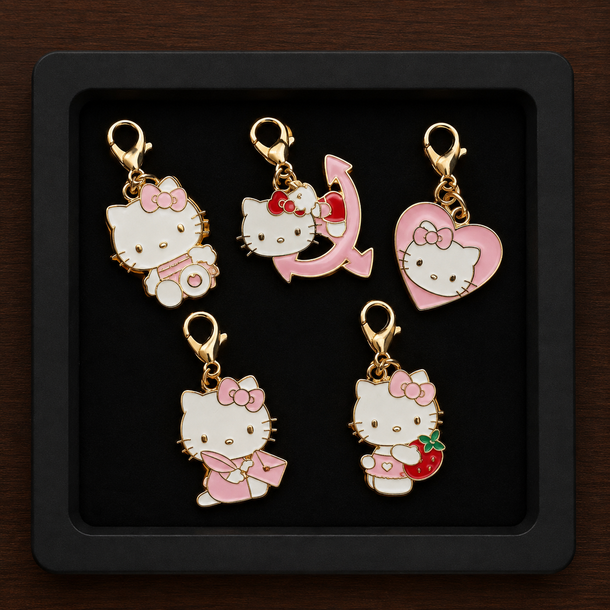 Not A Cat Stitch Marker Set (5 markers per set)
