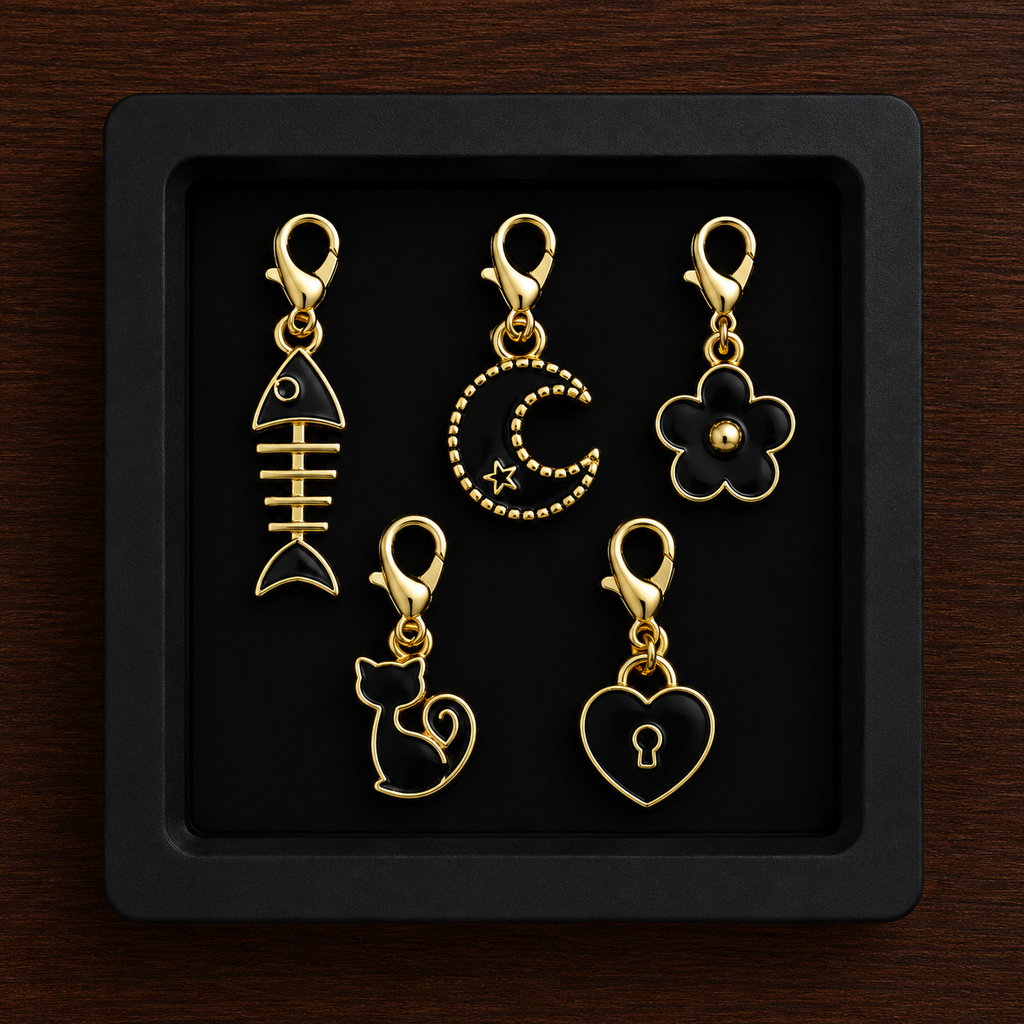 Wonder and Whim Stitch Marker Set (5 markers per set)