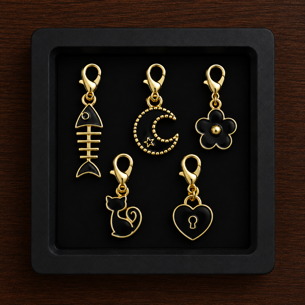Wonder and Whim Stitch Marker Set (5 markers per set)