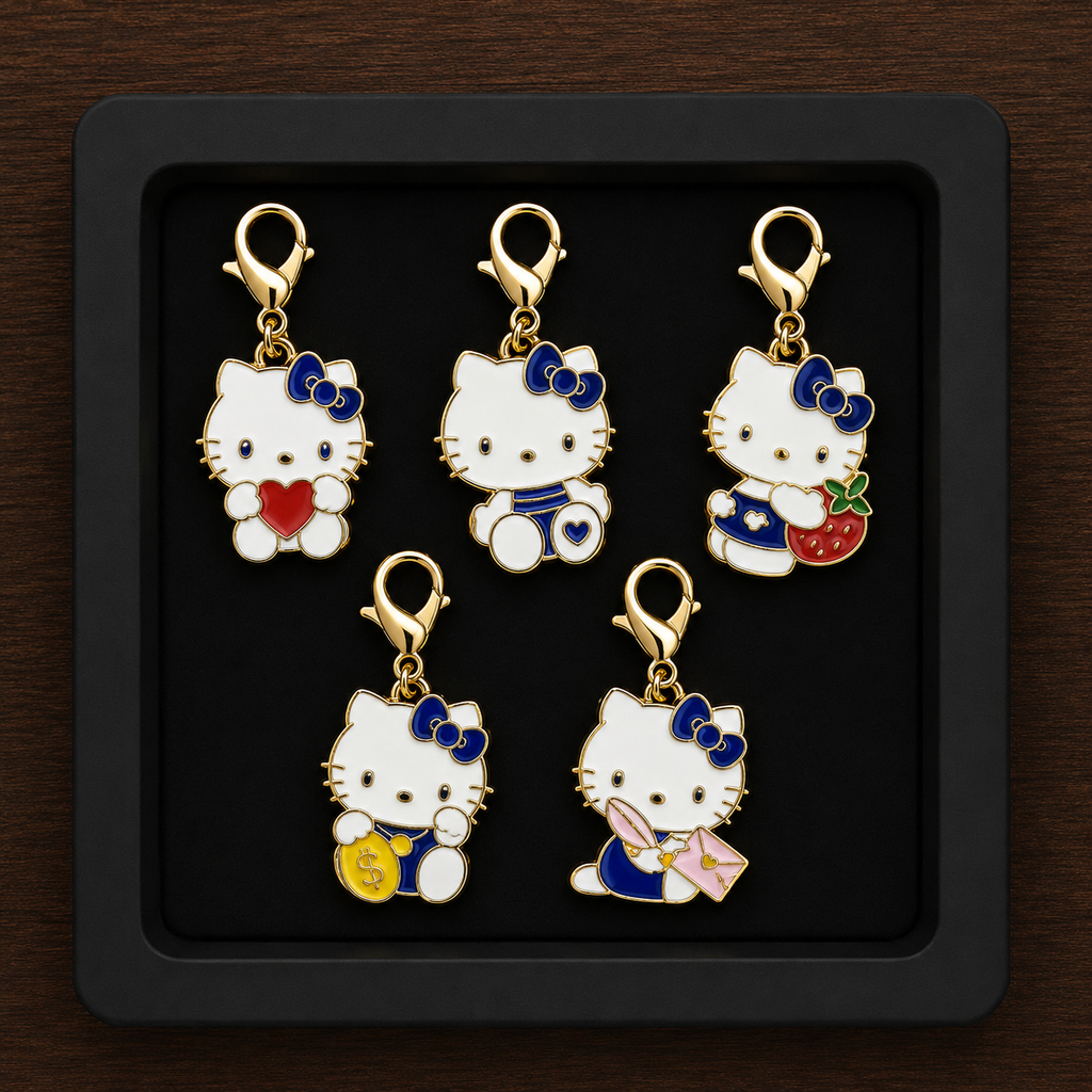 Not A Cat Stitch Marker Set (5 markers per set)