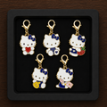 Not A Cat Stitch Marker Set (5 markers per set)