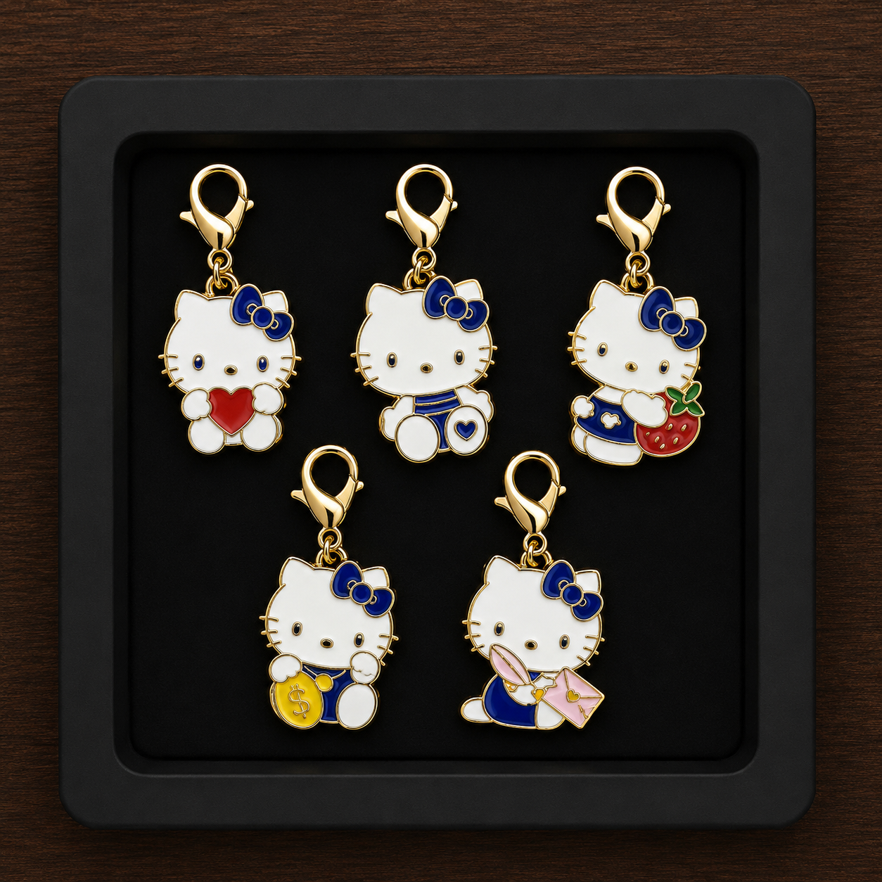 Not A Cat Stitch Marker Set (5 markers per set)