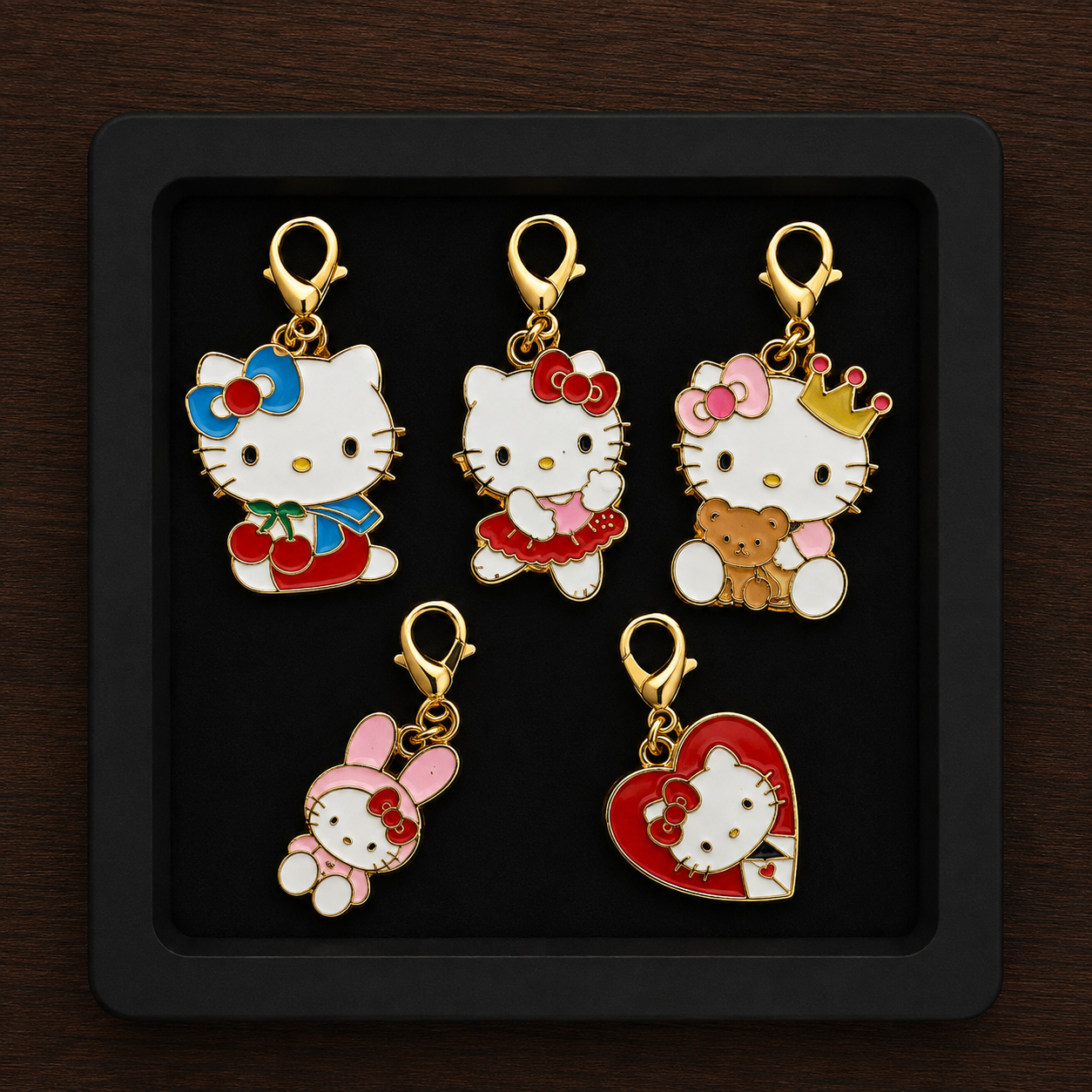 Not A Cat Stitch Marker Set (5 markers per set)