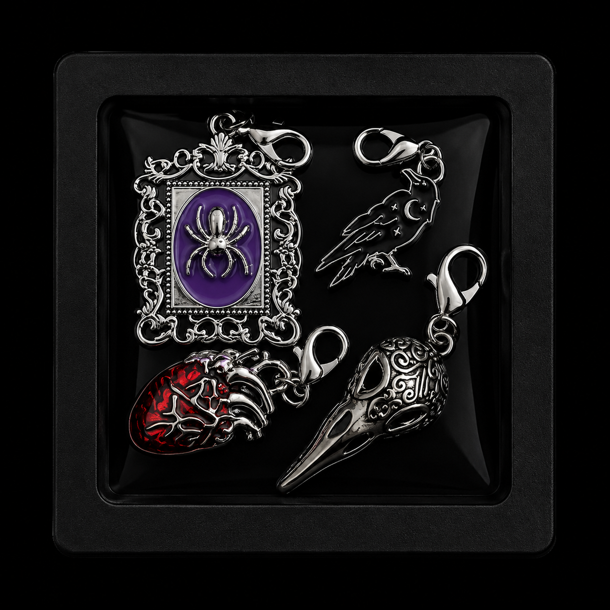Spooky Season Stitch Marker Sets (5 markers per set)