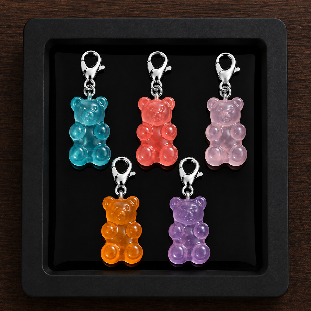Sweet Mischief Stitch Marker Set (5 markers per set)
