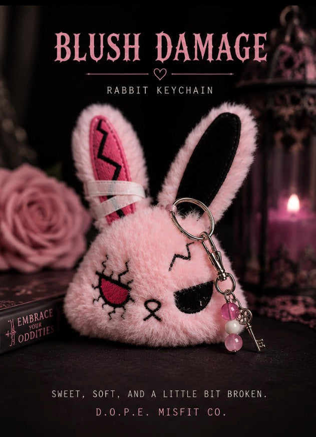 Pocket Misfits (Rabbit Keychain)