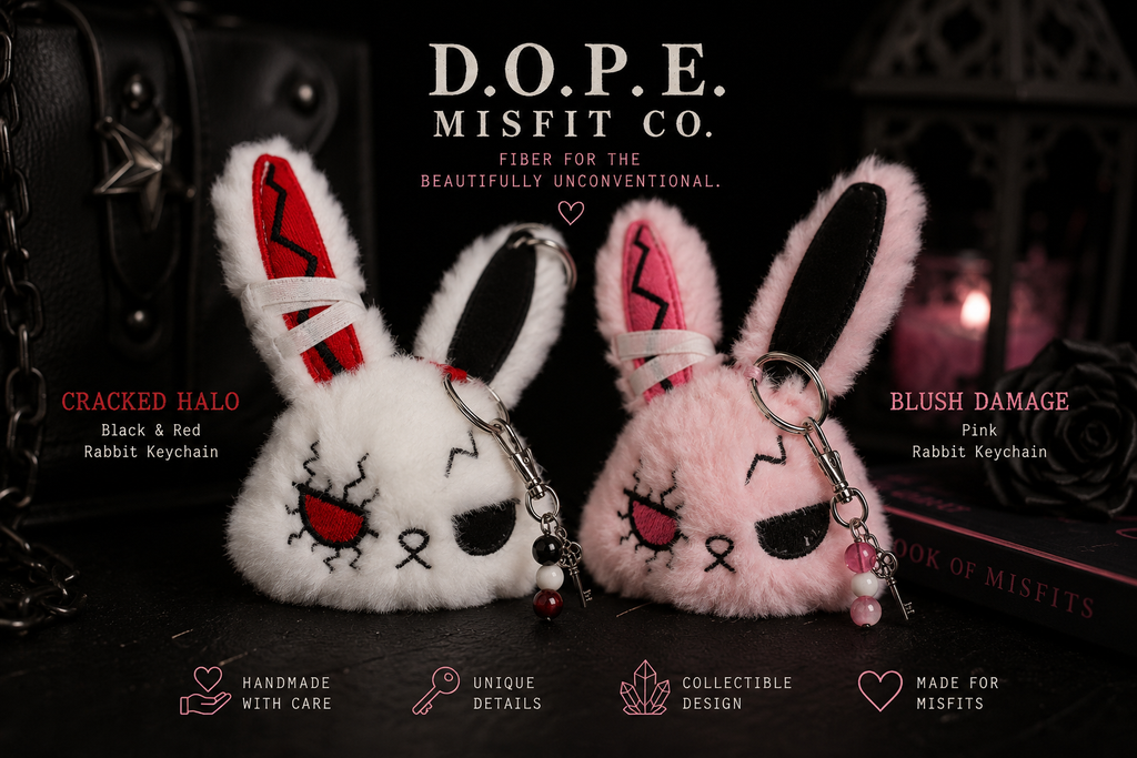 Pocket Misfits (Rabbit Keychain)